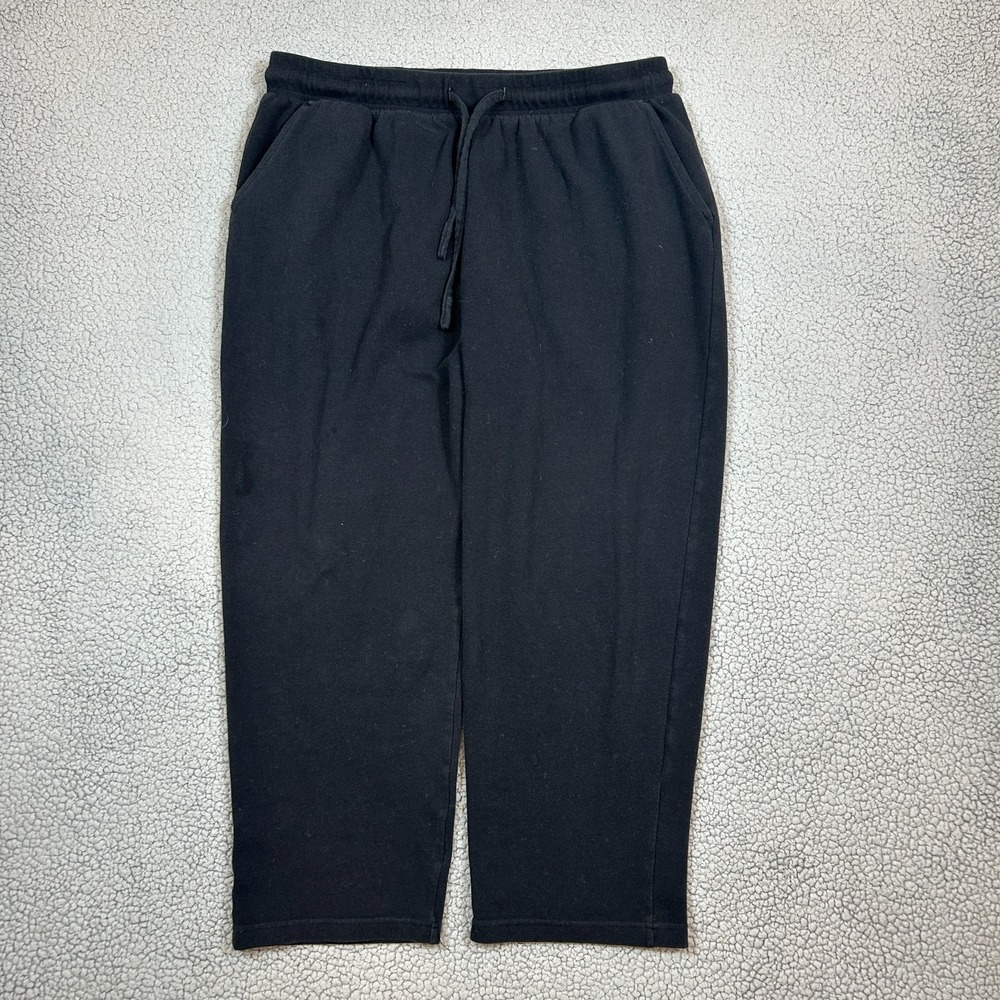 Cuddl Duds Men's XL Black Lounge Pajama Pants Sleepwear‎ Bottoms